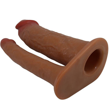 Strap-on cavo realistico per coppie, stimolazione intensa e lunga durata